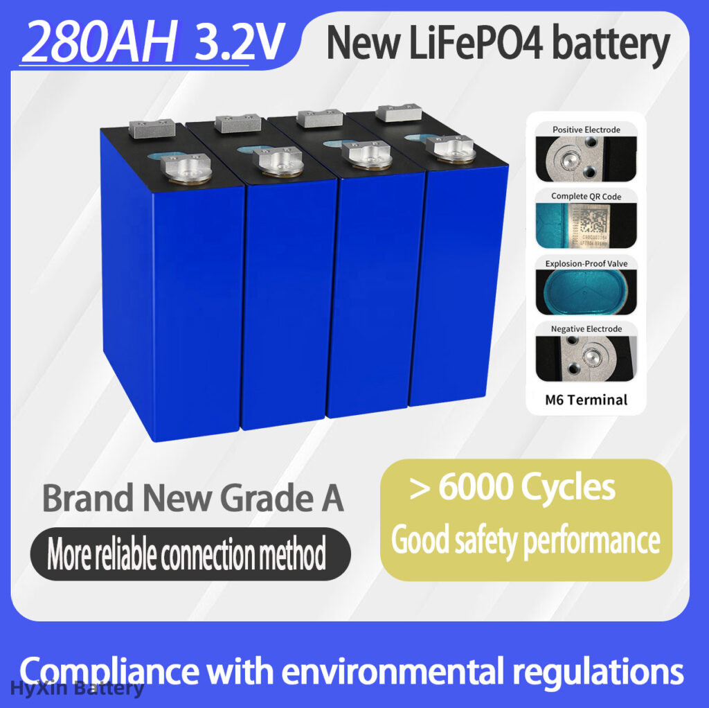 EVE 3.2v 280Ah LiFePO4 Battery Export to Ukraine 16 Two threaded holes 280Ah LiFePO4 battery cells
