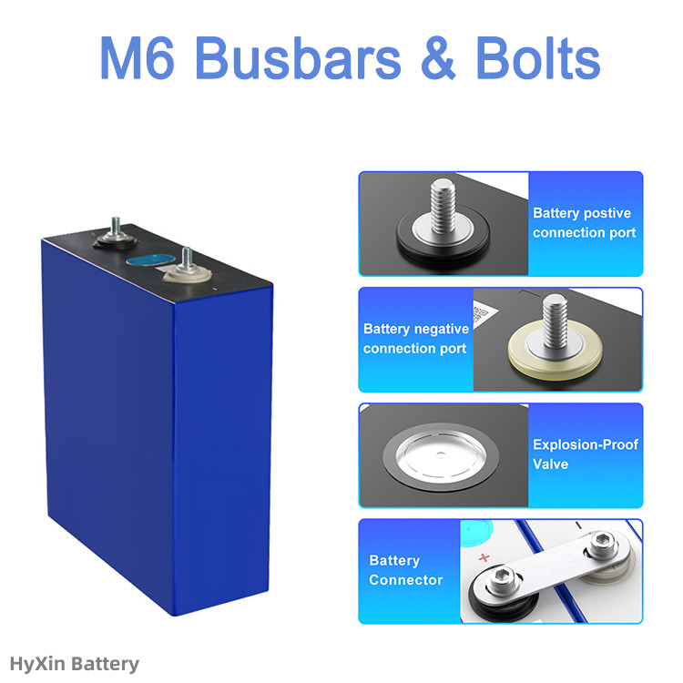 EVE MB30 306Ah 3.2V LiFePO4 Battery 10000 Cycles Brand New Grade A+ for EV Car and Solar System Applications 5 EVE MB30 A Cells 306Ah cells M6 busbars and bolts EVE MB30 306Ah 3.2V LiFePO4 Battery 10000 Cycles Brand New Grade A+ for EV Car and Solar System Applications
