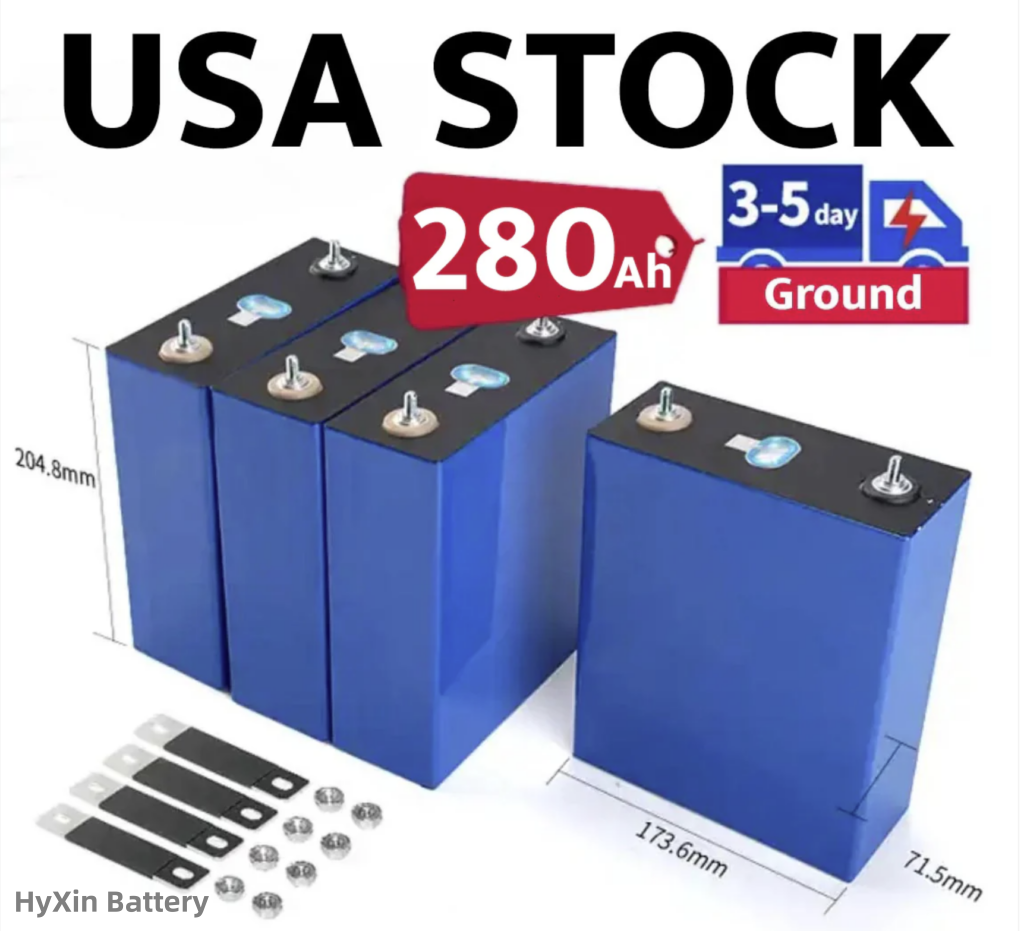 How many cells are in a 51.2V 280Ah LiFePO4 battery pack? 2 EVE 280AH JAG35 Cells