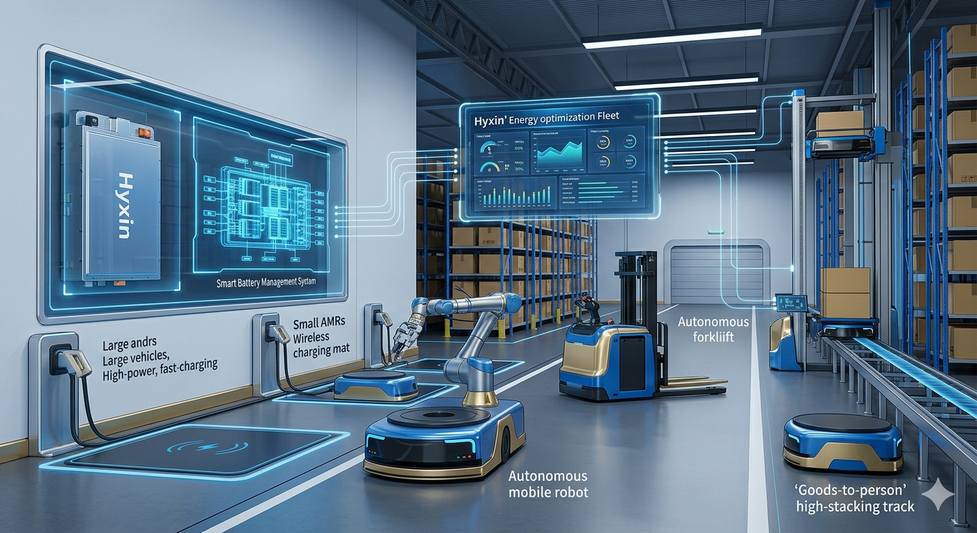 warehouse robot battery core tech Warehouse Robots 2026: Core Tech & Hyxin Energy Solutions