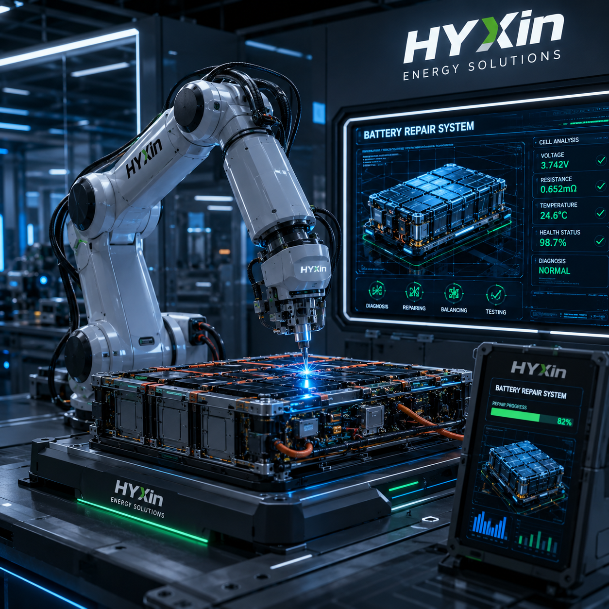 Robot Battery Repair A Deep Anatomy and Constructive Solutions for 