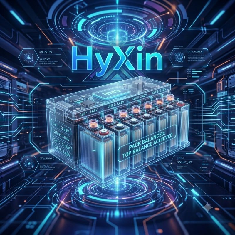 HYXin Solid State Battery Balancing Guide for 24V 100Ah LiFePO4 Battery Packs