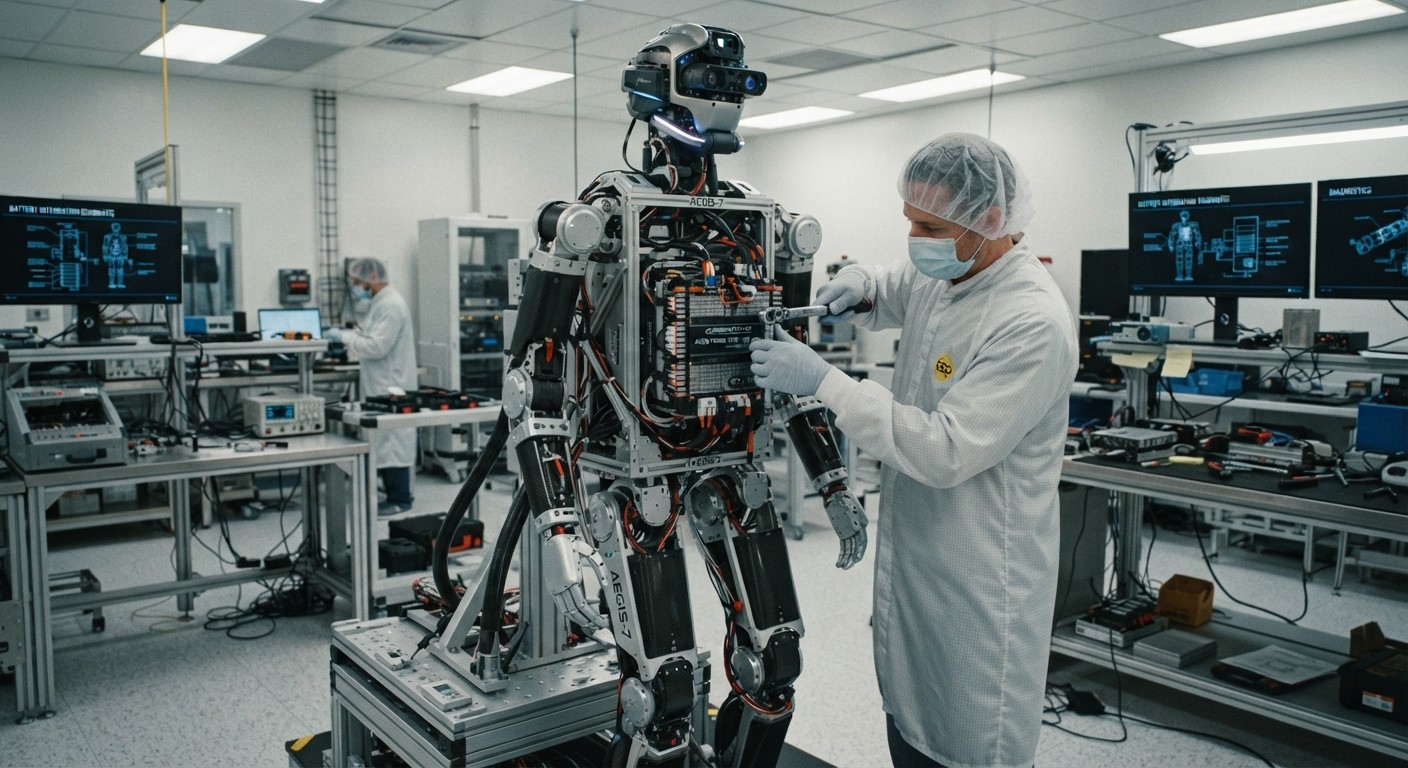 Advanced Battery Solutions for Humanoid and Commercial Service Robots 1 Gemini Generated Image la5ffwla5ffwla5f 1 Advanced Battery Solutions for Humanoid and Commercial Service Robots