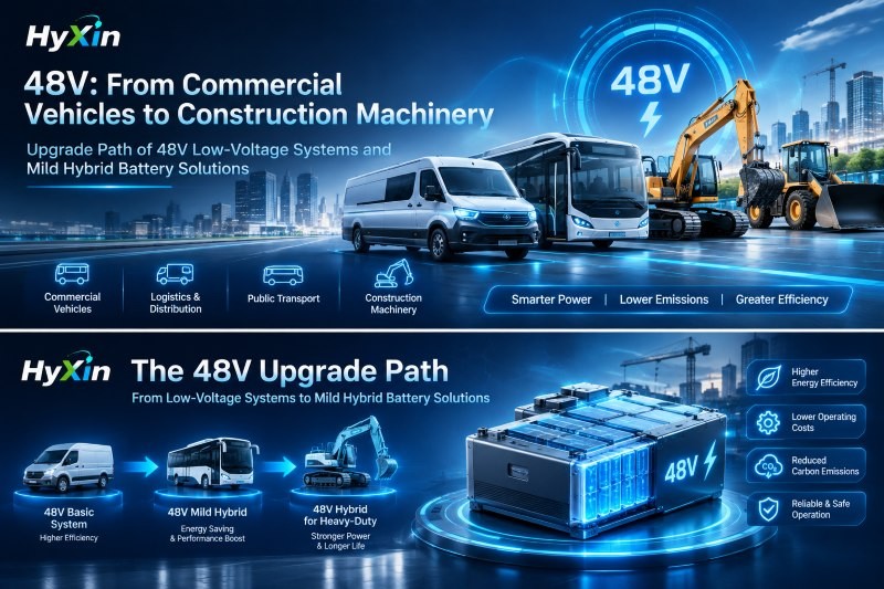 From Commercial Vehicles to Construction Machinery: The Upgrade Path of 48V Mild-Hybrid and Low-Voltage Battery Systems 1 From Commercial Vehicles to Construction Machinery: The Upgrade Path of 48V Mild-Hybrid and Low-Voltage Battery Systems